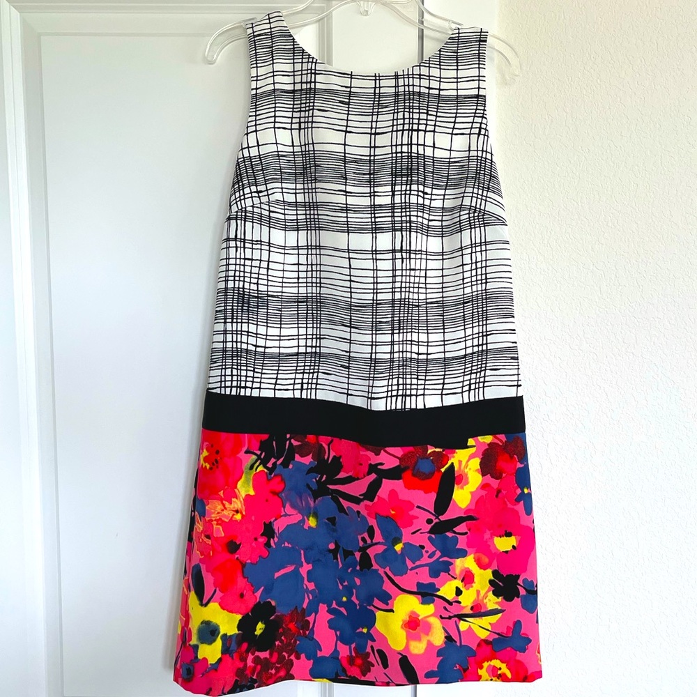 Ann Taylor Loft floral bottom mini dress